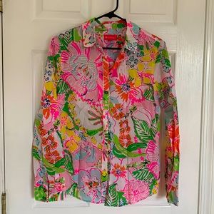 Lilly Pulitzer for target button down shirt